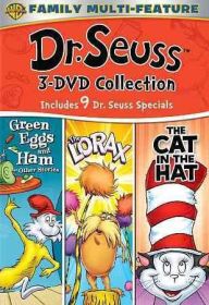 DR SEUSS TRIPLE FEATURE (DVD/3 DISC/GREEN EGGS/LORAX/CAT IN HAT)