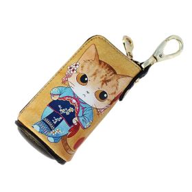 Key Chain Small Wallet Key Package Coin Package Car Key Pack Little Cat